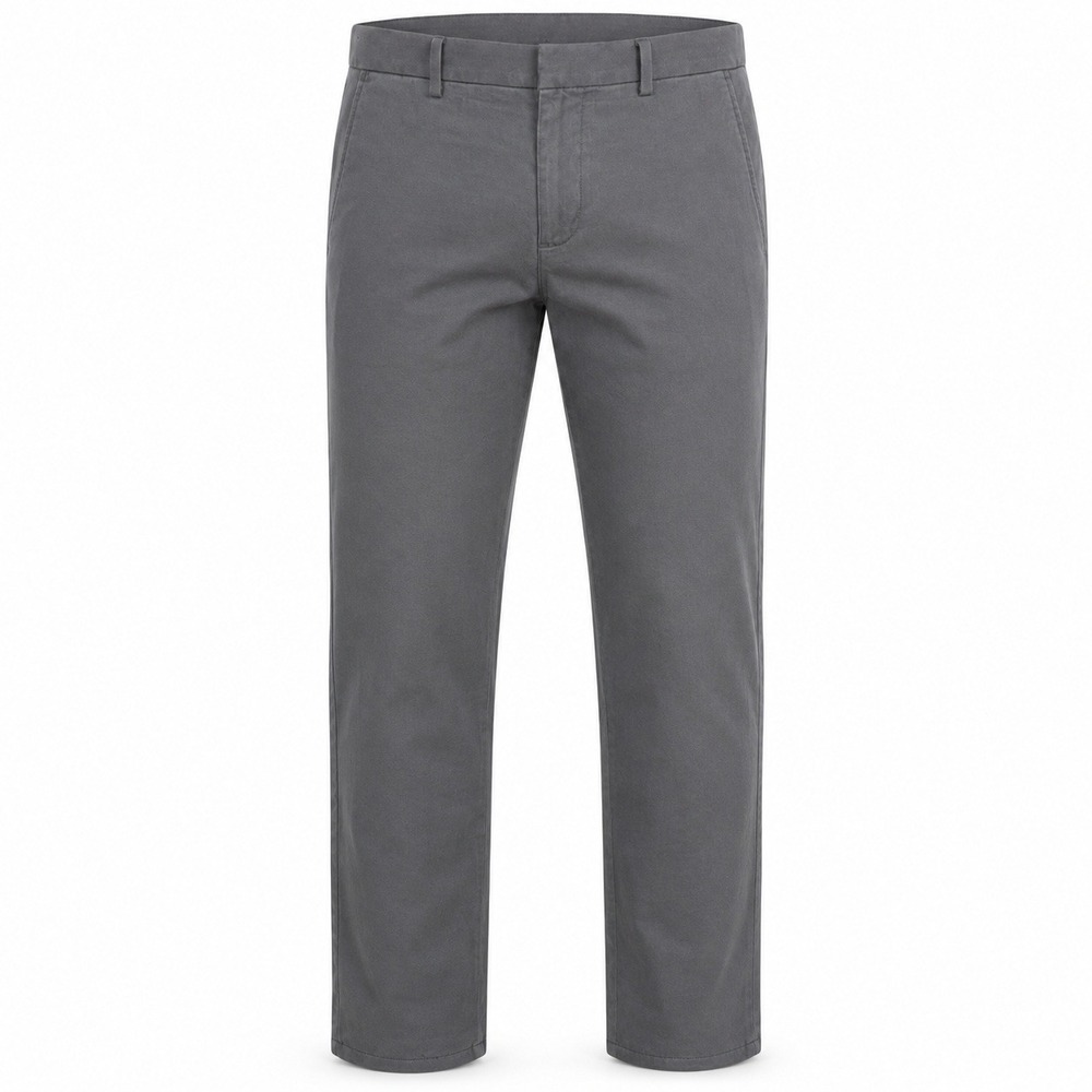 Banana Republic Chino Pants Mens‎ 30x27 Grey Slim Fit Hemmed Cotton Twill